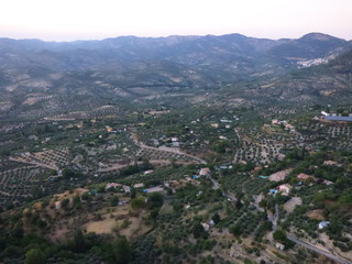 Fototapeta na wymiar La Iruela en Cazorla, pueblo de Jaen en Andalucia (España)