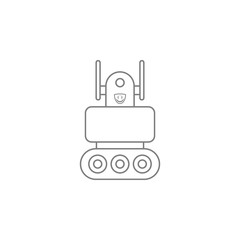cute robot icon. Web element. Premium quality graphic design. Signs symbols collection, simple icon for websites, web design, mobile app, info graphics