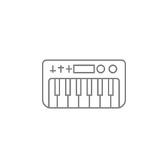 synthesizer icon. Web element. Premium quality graphic design. Signs symbols collection, simple icon for websites, web design, mobile app, info graphics