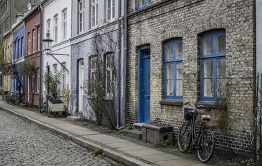 Fototapeta na wymiar Street in Copenhagen
