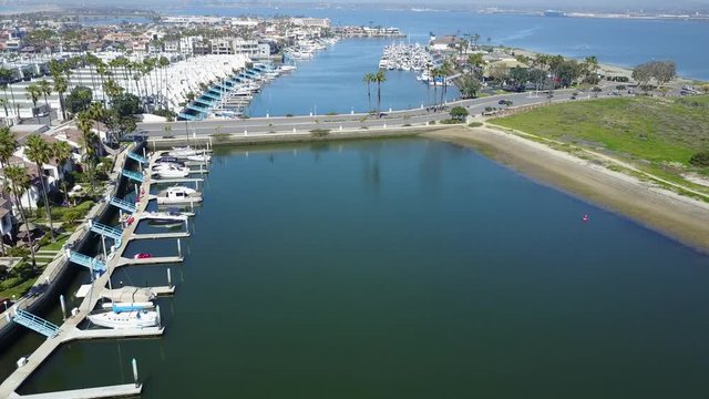 Coronado - Coronado Cays - Drone Video  Aerial Video of Coronado Cays are a collection of upscale homes located right on the bay just 4 miles south of the Coronado Village.
