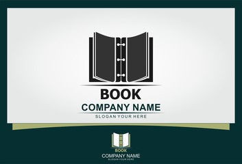 book logo