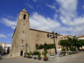 Fototapeta na wymiar Iznatoraf,pueblo historico de Jaén, Andalucía (España) junto a Villanueva del Arzobispo, en la comarca de las Villas.