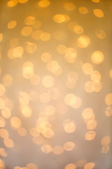 Golden blurred background