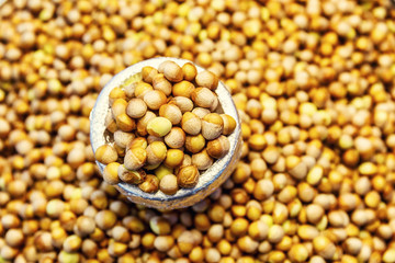 Many chickpeas