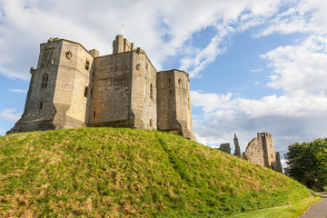 Warkworth Castle in Northumberland