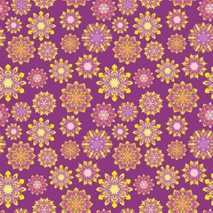 Sunny Abstract Vector Pattern