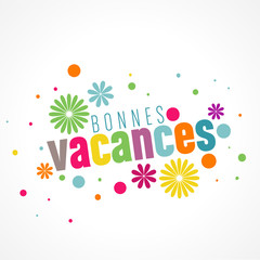 bonnes vacances
