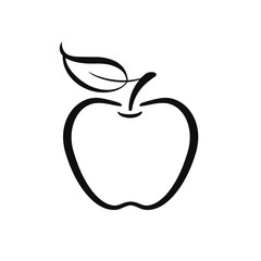 Apple icon vector