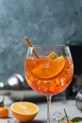 Aperol spritz cocktail