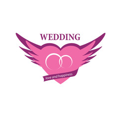 vector logo wedding