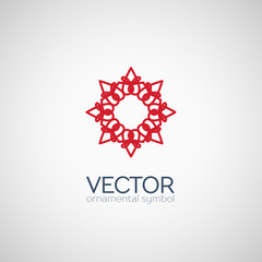 Vector geometric symbol