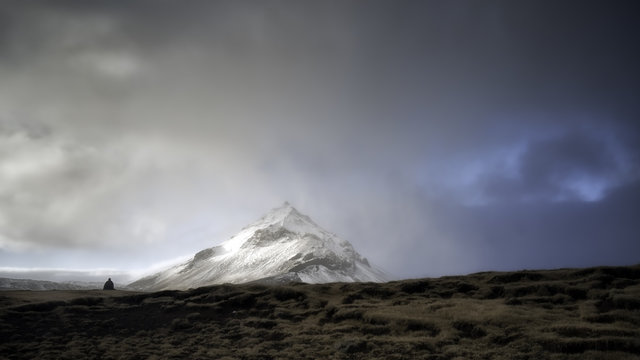 Arnarstapi landmark in West Iceland, Sn&aelig;fellsnes, Iceland, Europe