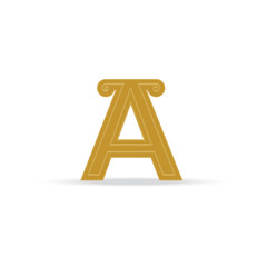 logo of the letter A vector