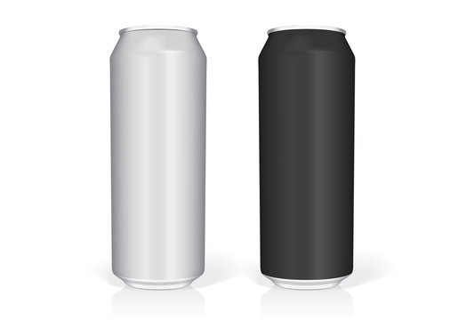 Black And White Beer Can 