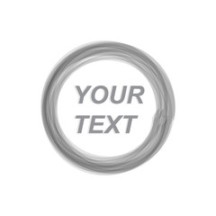 The text design is surrounded by abstract lines