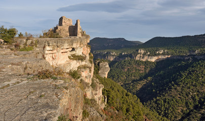 Fototapeta na wymiar Castle of Siurana, Tarragona province, Spain