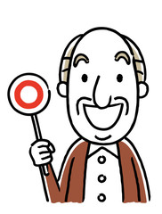 シニア男性：回答