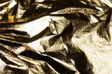  Surface of gold foil