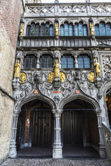 The Basilica of the Holy Blood in Bruges, Belgium