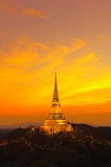 Fototapeta premium Phra Nakhon Khiri Historical Park (Khao Wang), Phetchaburi, Thailand