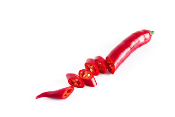 Chili pepper isolated
