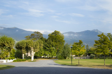 Landscape of Argelès-Gazost