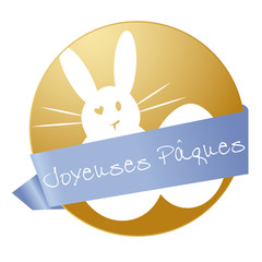 Fototapeta premium Joyeuses Paques 