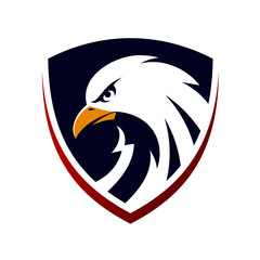eagle logo vector template