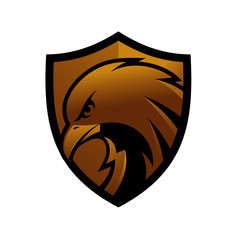 eagle logo vector template