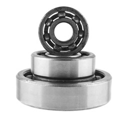 bearings isolated on white background