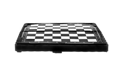 chess board isolated on white background
