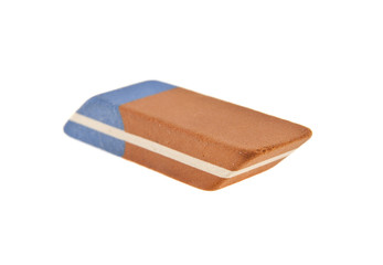 Eraser isolated on white background
