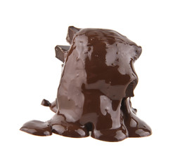 chocolate isolated on white background