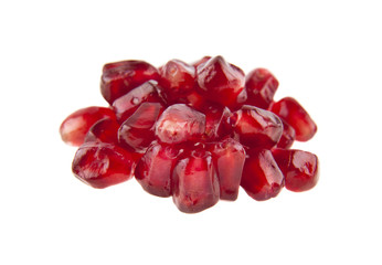 garnet isolated on white background