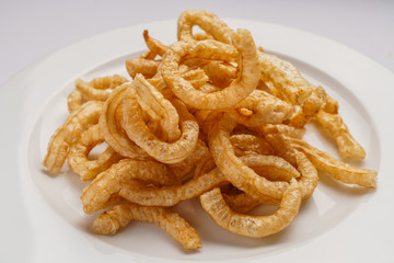 pork cracklings