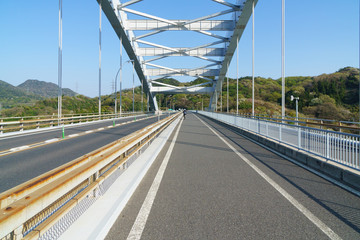 The Shimanami Kaido the most popular bicycle route in japan.