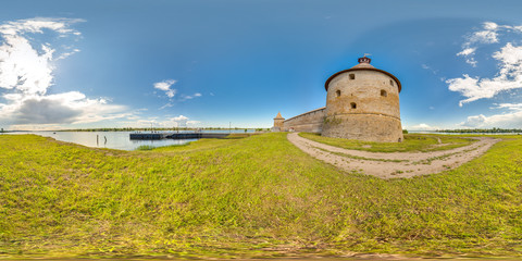 3D spherical panorama with 360 viewing angle. Ready for virtual reality or VR. Full equirectangular...