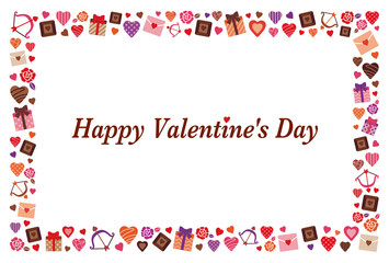 バレンタインカード