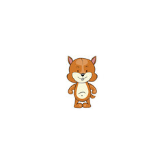 Chipmunk cartoon icon