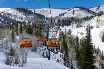 Ski Lift, Park City, Utah
