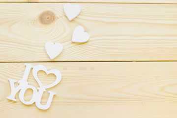 I love you inscription