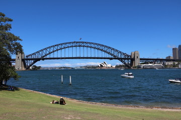 Naklejka premium Sydney in summer, New South Wales Australia 