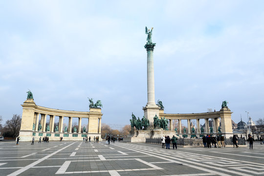 Heroes Square, Budapset, Hungary