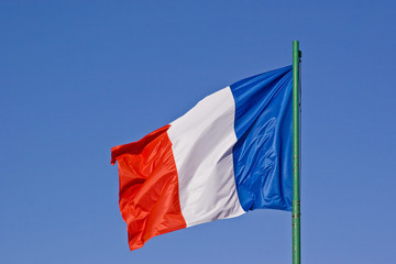 Naklejka na ściany i meble Französische Nationalflagge