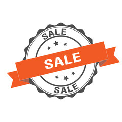 Obraz premium Sale stamp illustration