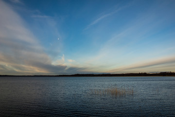 Mamry lakr near  Wegorzewo, Masuria, Poland