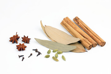 Ceylon Cinnamon Cardamom Clove Bay leaf mix spice