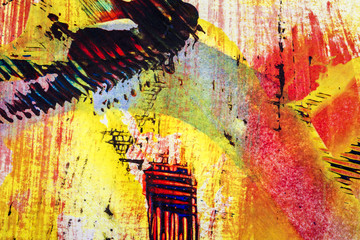 Abstract art background