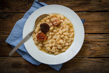 spanish beans fadaba dish